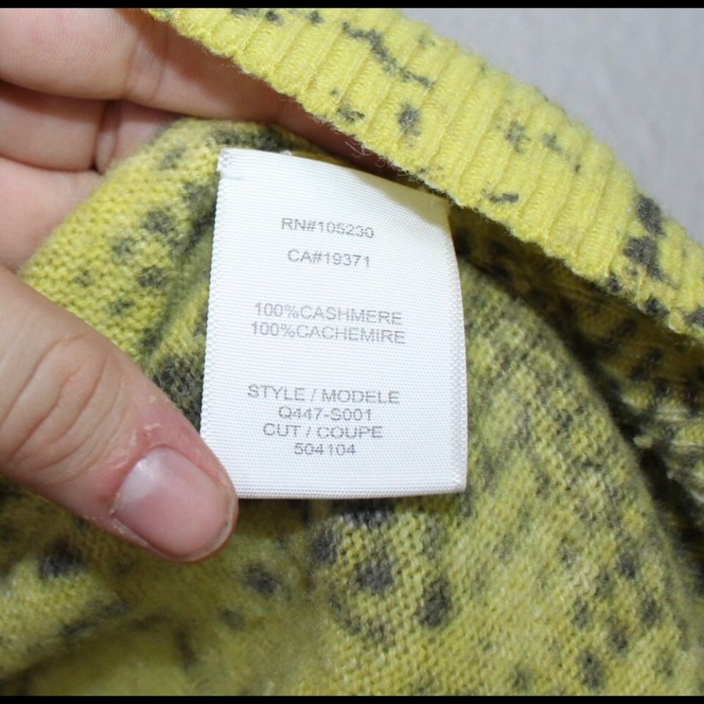 Equipment Sloan Python Print Cashmere Sweater - image 5